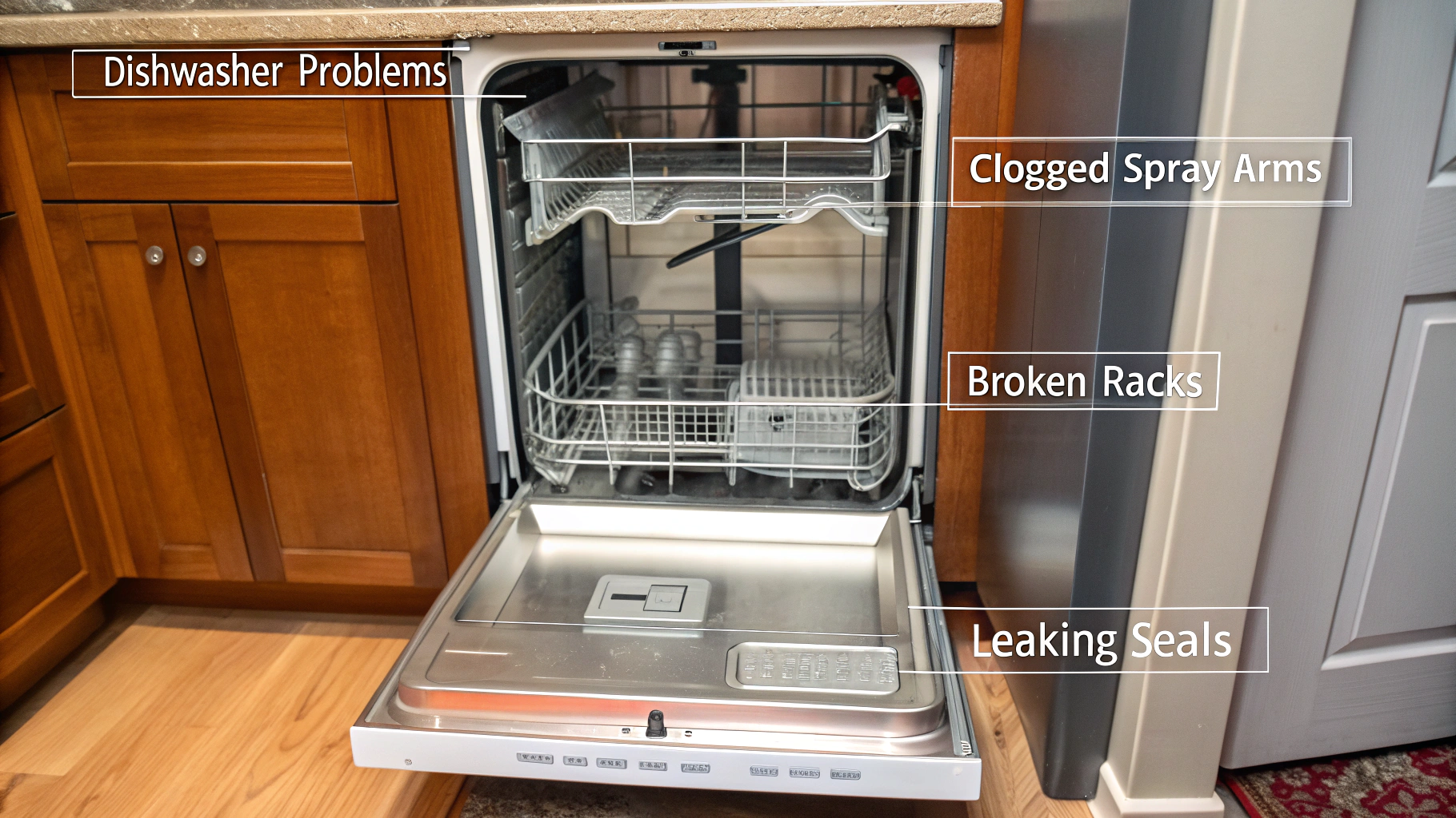 The Most Common Dishwasher Problems and How to Fix Them